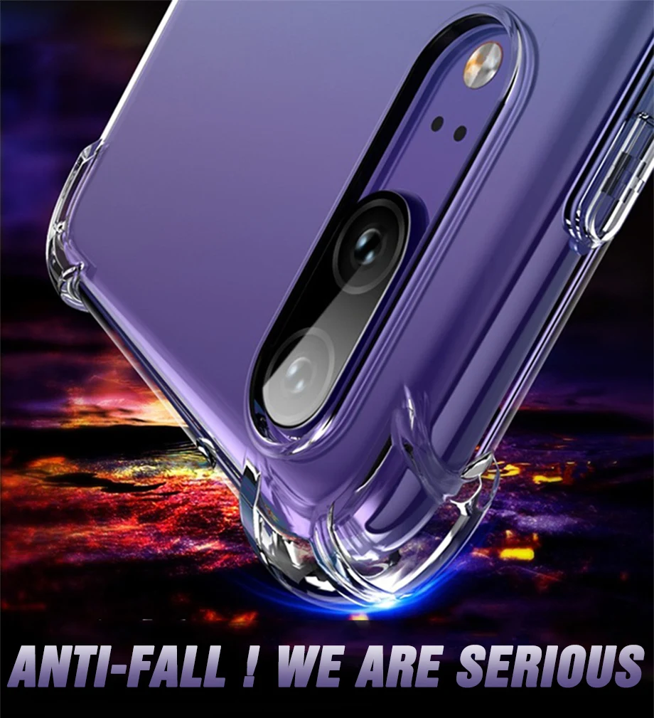 Мягкий ТПУ противоударный чехол для huawei P20 Lite P20 Pro P30 Mate20 Lite Mate30 Pro Чехол на Honor 20 V20 защитная задняя крышка для телефона