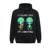 i found this its vibrating women funny alien and cat hoodie new design youth top men print tees cotton custom