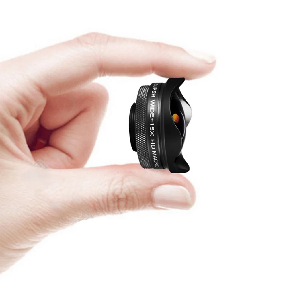 Профессиональный широкоугольный объектив для мобильного телефона без искажений