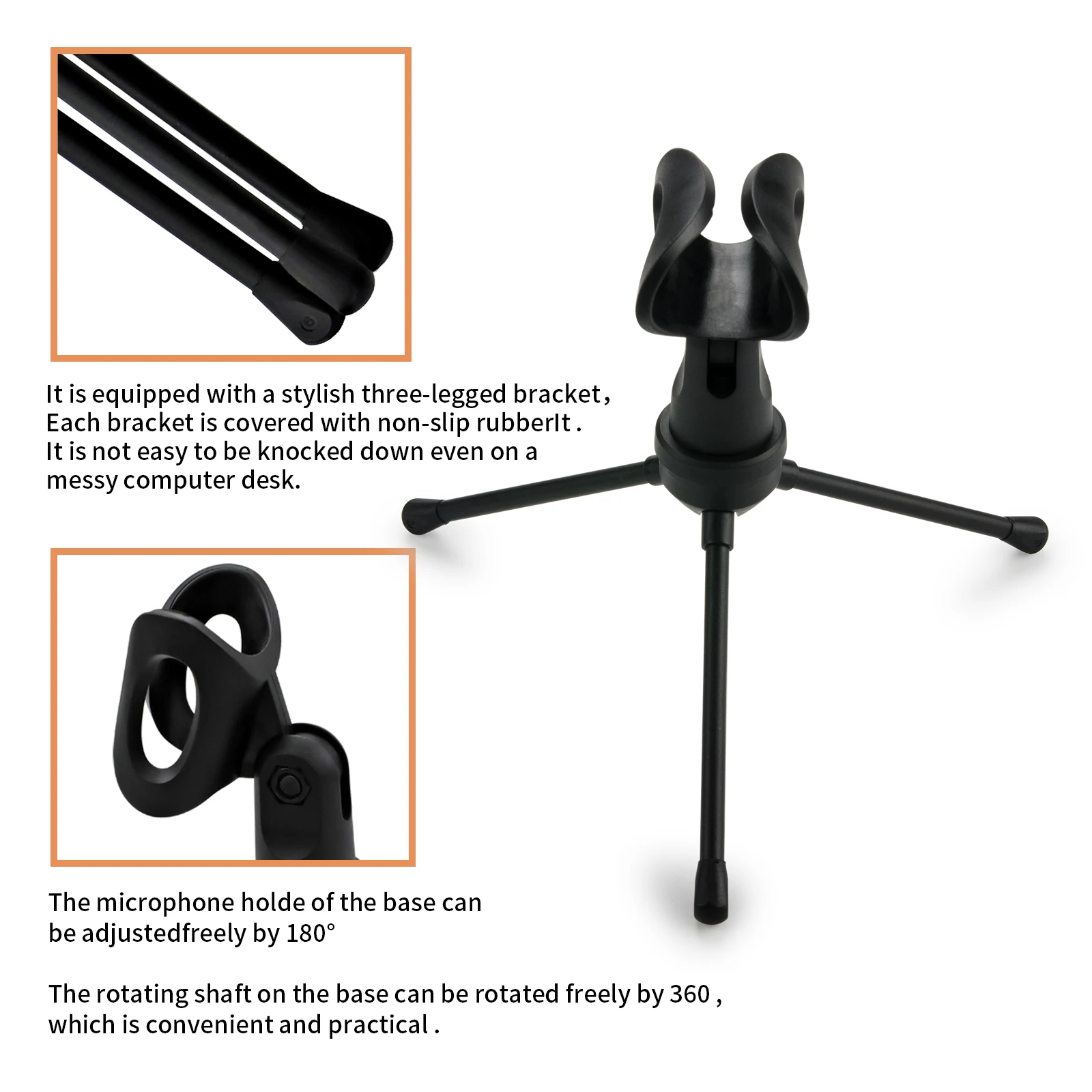 Настольный микрофон с подставкой и штекером 3 5 мм | Электроника