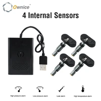 ownice usb android built in tpms tire pressure android navigation pressure monitoring alarm system wireless transmission tpms