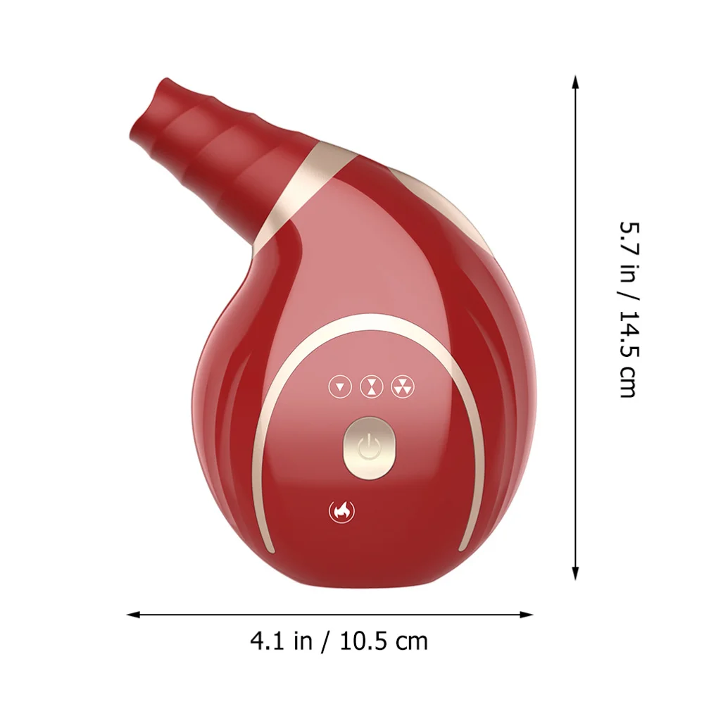 

Blackhead Remover Visualized Blackhead Suction Apparatus Beauty Apparatus (Red)