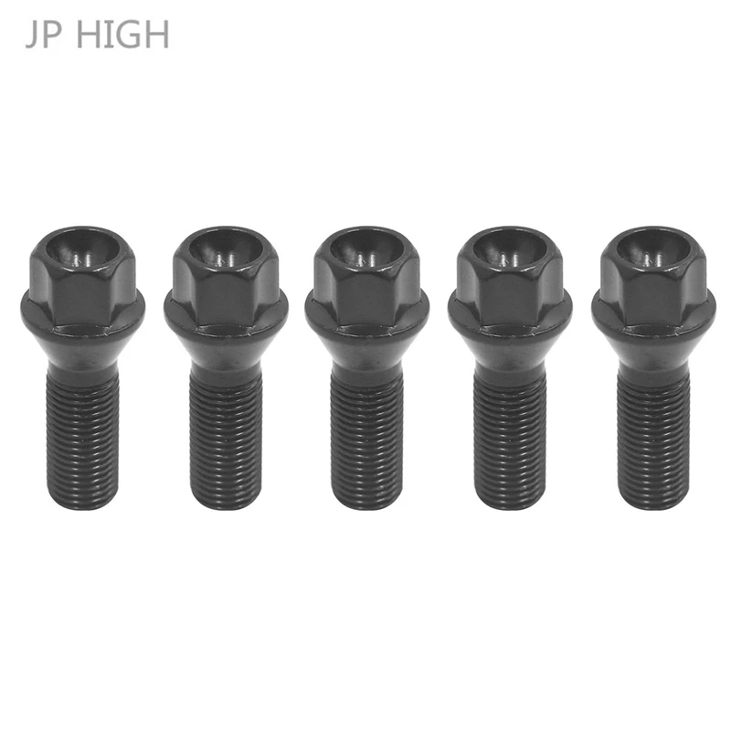 

5 Pcs 36136781152 Wheel Lug Nuts M14 x 1.5 for BMW E83 X3 E65 745I 750I 760I for Alpina B7 E66 745Li 750Li 760Li Replace