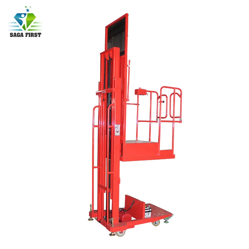 3 м Полу Электрический оранжевый воздушный заказ подборщик для материалов