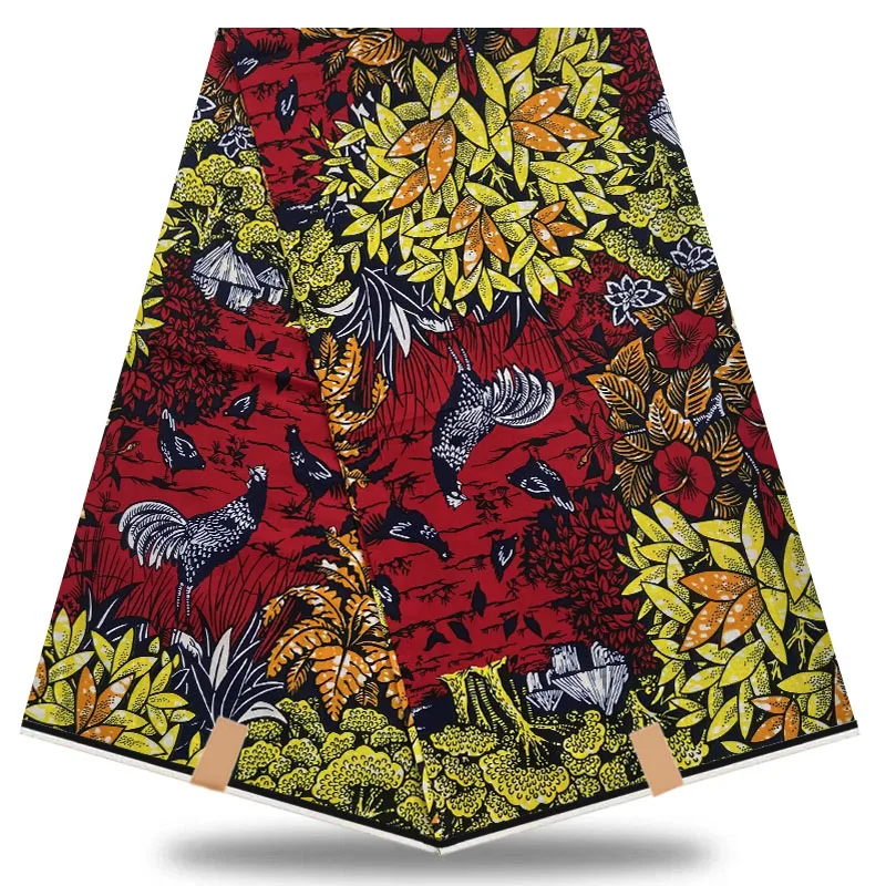 2021 африканская ткань из 100% хлопка с принтом воска Оригинальная мягкая