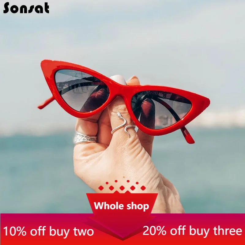 Очки солнцезащитные женские в треугольной оправе зеркальные Роскошные