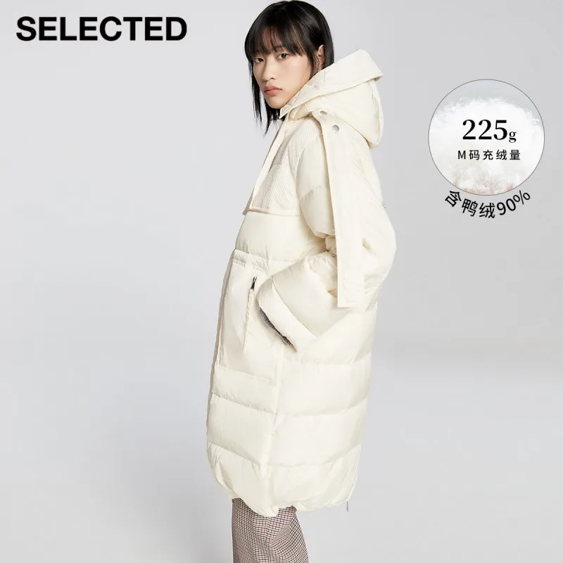 

Женский Длинный свободный пуховик, S | 420412013