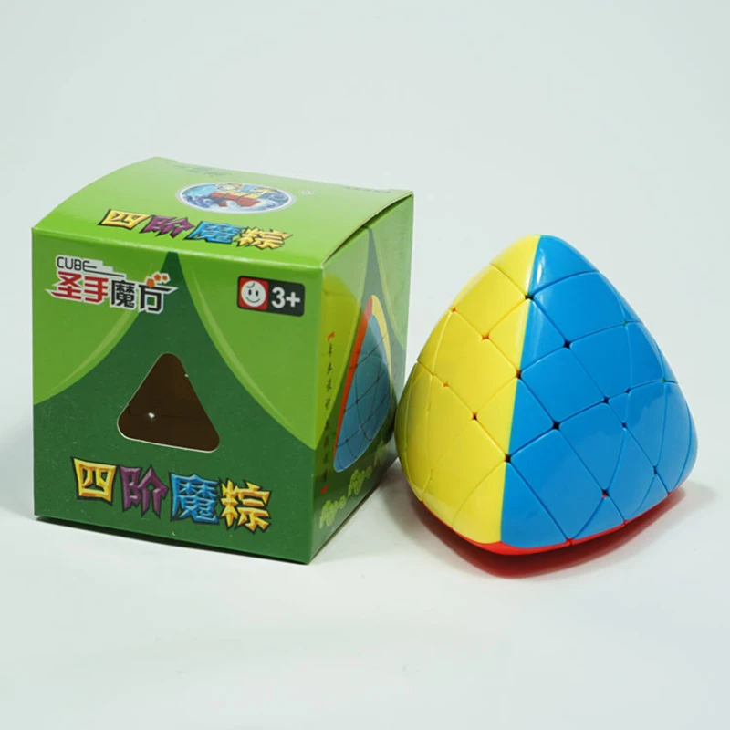 

Shengshou Mastermorphix 4x4 Rice Dumpling Cube Stickerless Magic Cubes Puzzle Toy Educational Cubo magico Toys