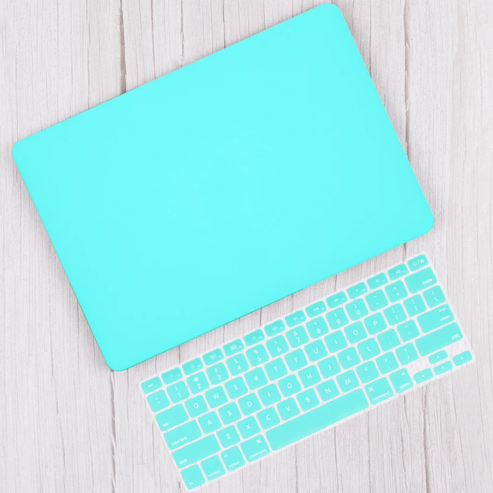 Русский склад матовый и кристально чистый жесткий чехол для Macbook Air 13 A1466 Pro 13 15 Air 11 Защитная пленка для клавиатуры