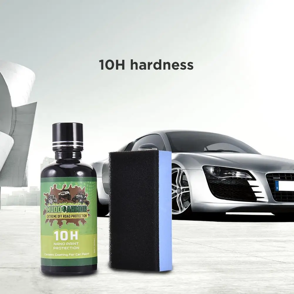 Керамическое покрытие для автомобиля нанополироль 10 часов защиты краски