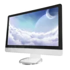 Подставка для монитора компьютера Besegad, нескользящая Алюминиевая Подставка для монитора с поворотом на 360 градусов, док-станция для телевизионного проектора Apple iMac Mac