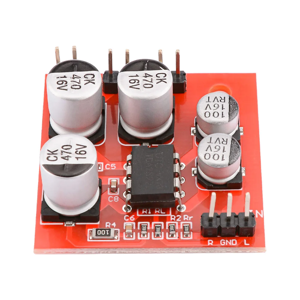 AIYIMA Mini TDA2822 усилитель мощности аудиоплата 2 0 стерео звуковой для колонки костной
