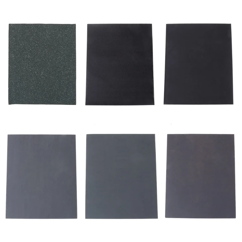 

100/240/400/600/1000/2000 Grit Aluminium Oxide Wet & Dry Abrasive Sanding Paper C7AC