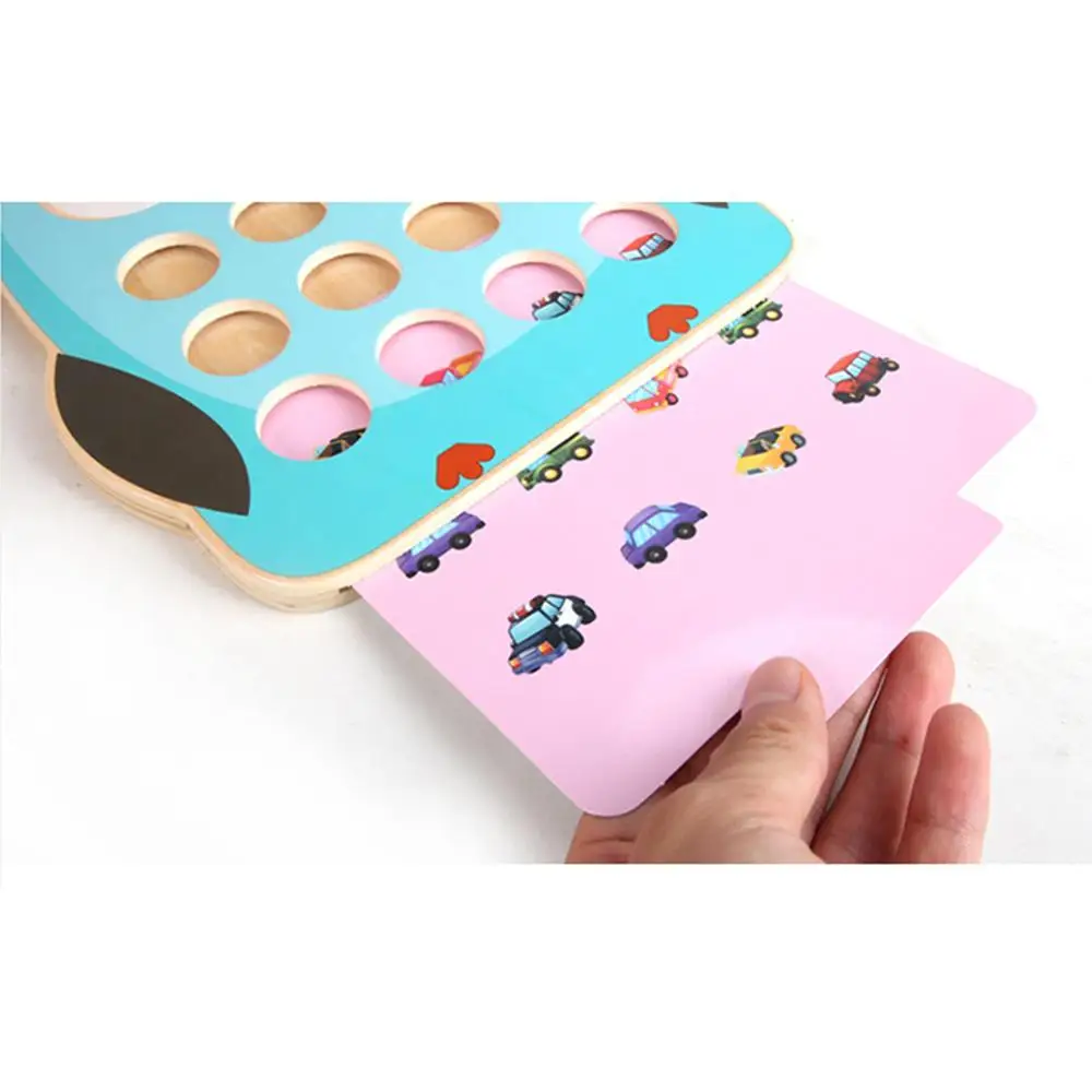 Монтессори игрушки игра в шахматы с памятью 3D пазлы деревянные вечерние