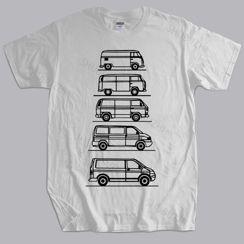 Мужская черная футболка футболка-транспортер футболка-трансформер T4 Tag Van Geschenk Fur