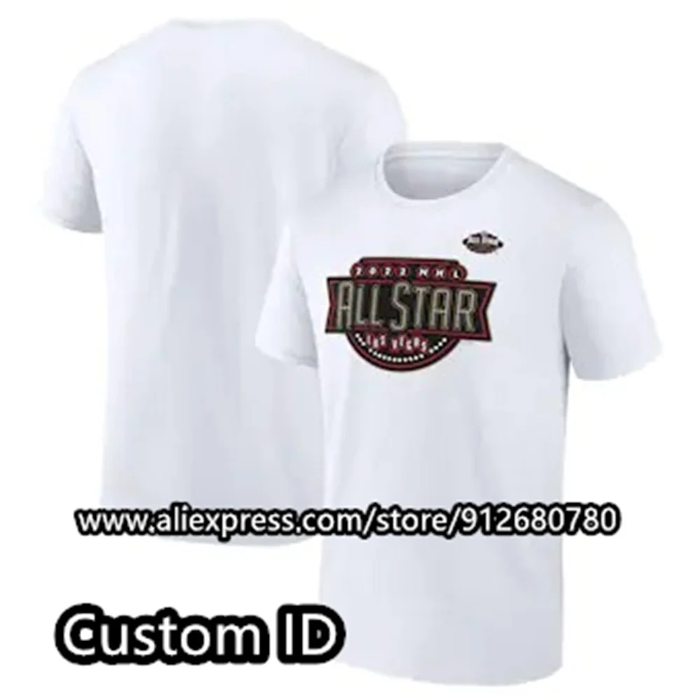 

Adult Children's Top Oversized T-shirt Harajuku Men's Clothing Summer New Sports Short Sleeve Hockey Custom Name Material Polyes