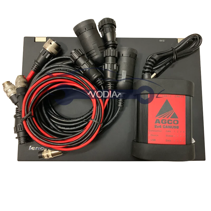 Сельскохозяйственная версия, EDT для диагностического комплекта AGCO (CANBOX)+ T420 ноутбук, диагностический фендэй массе