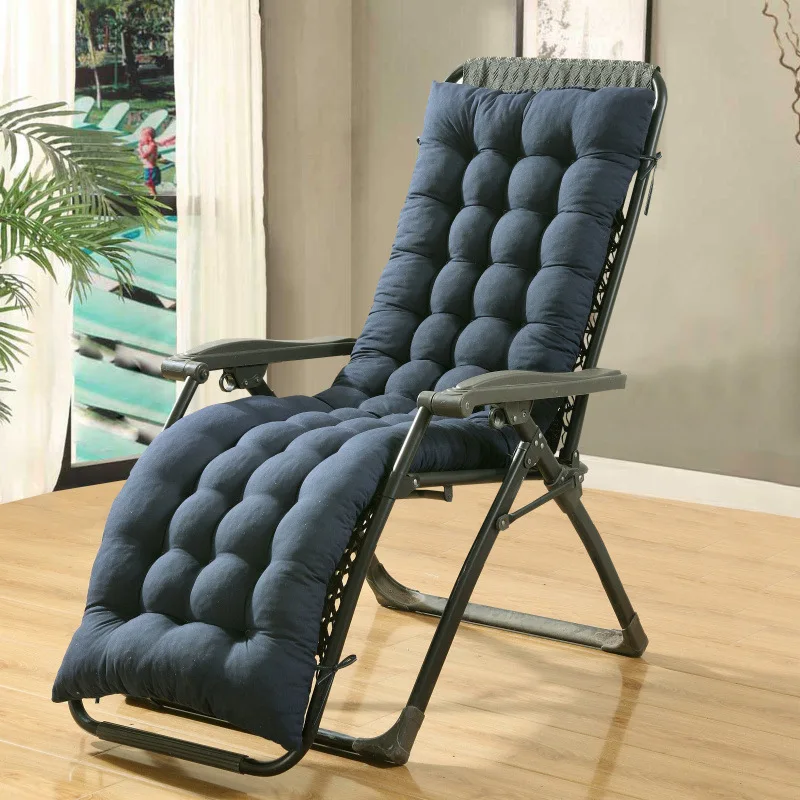 

Chair Cushion Garden Patio Recliner Relax Rocking Couch Pads Soft Comfortable Office Chair Seat Mats Sun Lounger Chair Cushions