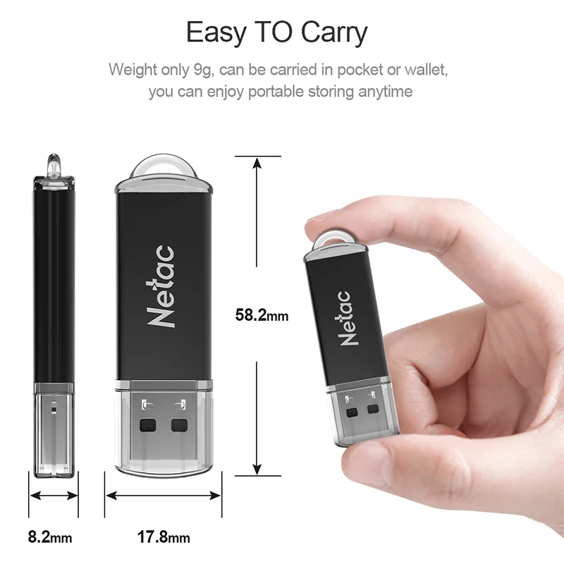 Netac USB флеш накопитель 8 ГБ 16 высокоскоростной 2 0 карта памяти G358 USB|USB