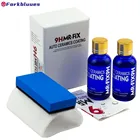 9H автомобильное жидкое керамическое покрытие, супер комплект гидрофобного стеклянного покрытия полисилоксан и наноматериалы, полировка автомобиля