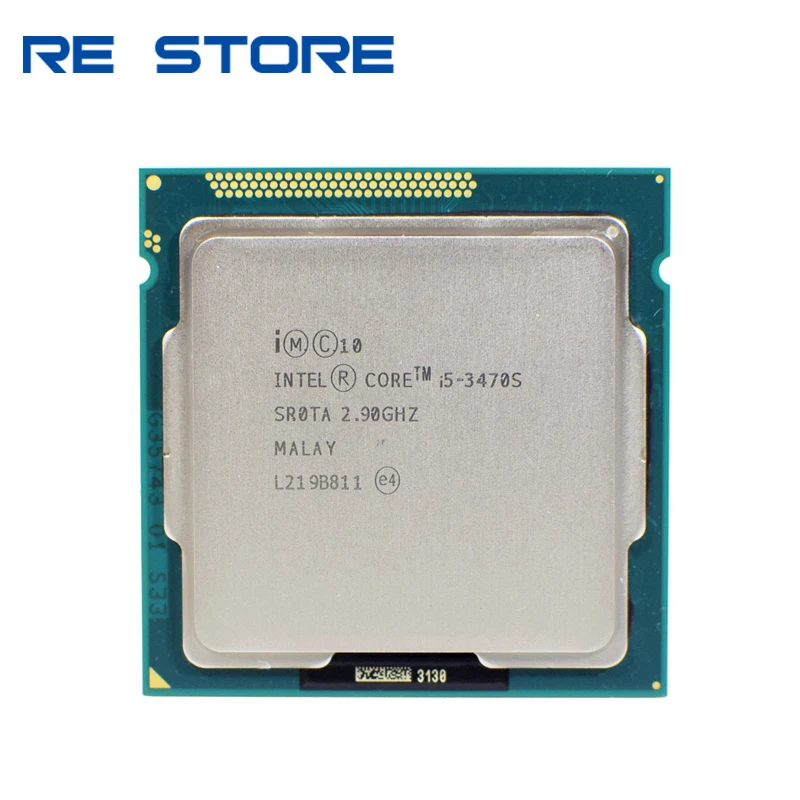 Б/у четырехъядерный процессор Intel Core i5 3470S 2 9 GHz 6M 65W LGA 1155|cpu socket lga 775|cpucpu fan speed control |