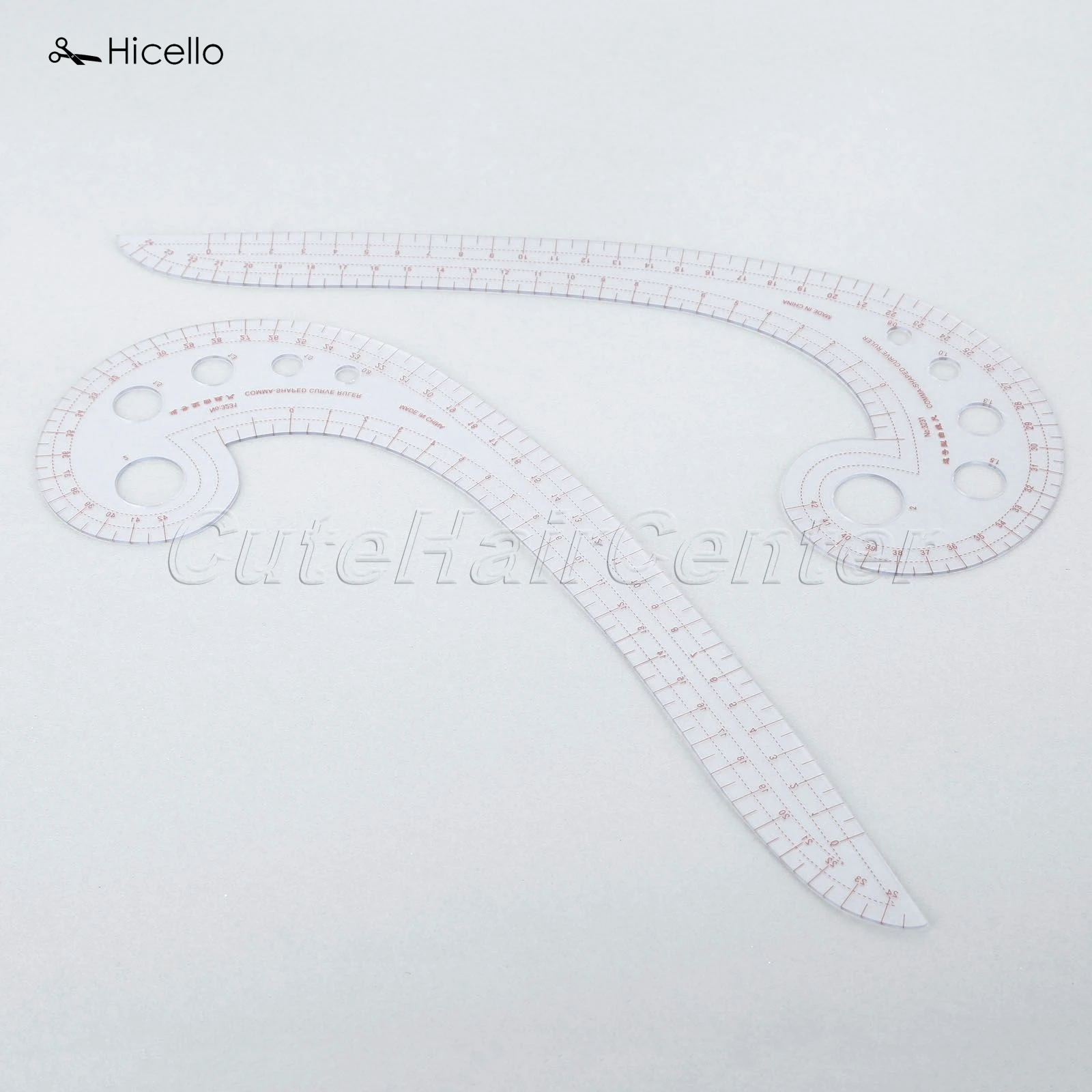 Лидер продаж 1 шт. пластиковая изогнутая линейка инструменты для шитья мягкая
