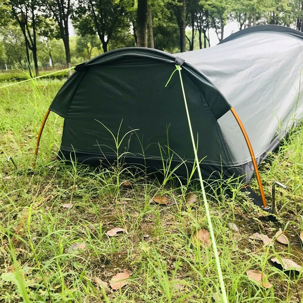 

Single Person Backpacking Fishing Thermal Bivvy Sack Portable Waterproof Camping Tent Adults Ultralight Travel Sleeping Bag