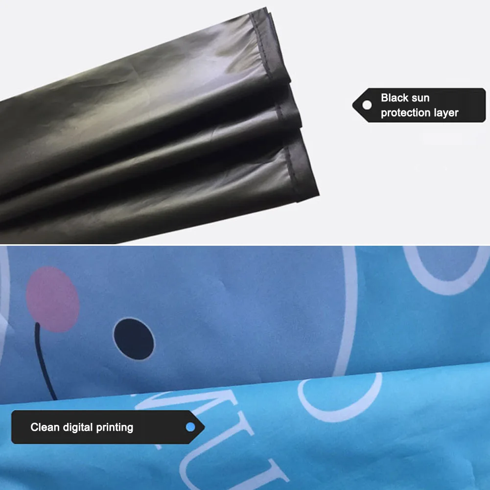 

1Pc Car Window Sunshade Cartoon Front Rear Side Window Visor Cover Magnetic UV Protection Sun Shade Universal Car Window Curtain