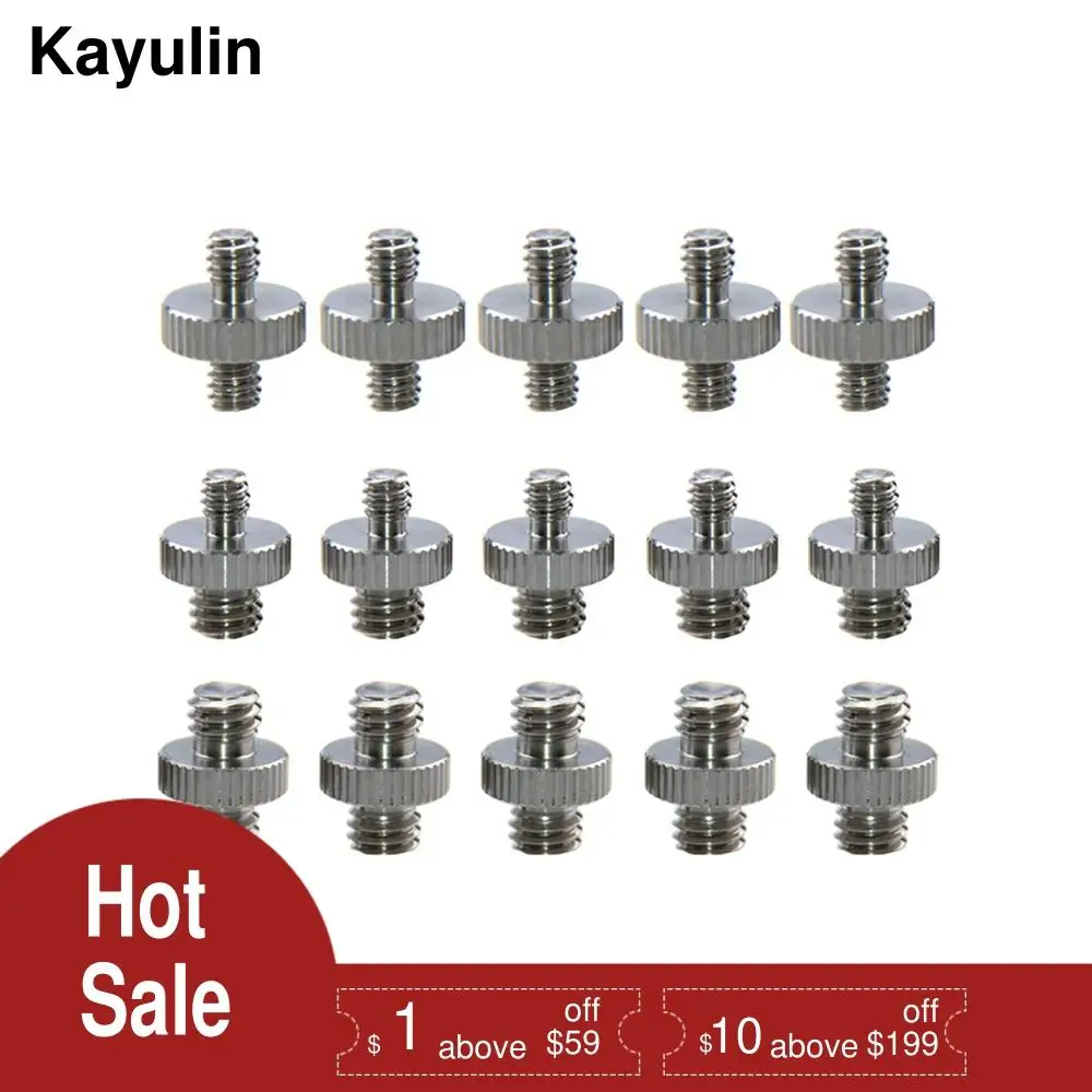 Набор резьбовых болтов kayulin 1/4 дюйма и 3/8 дюймов для установки аксессуаров DSLR
