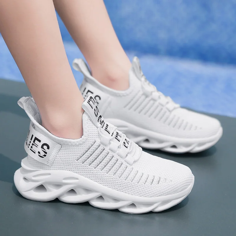 Лидер продаж Детские кроссовки Дышащая сетчатая повседневная обувь для