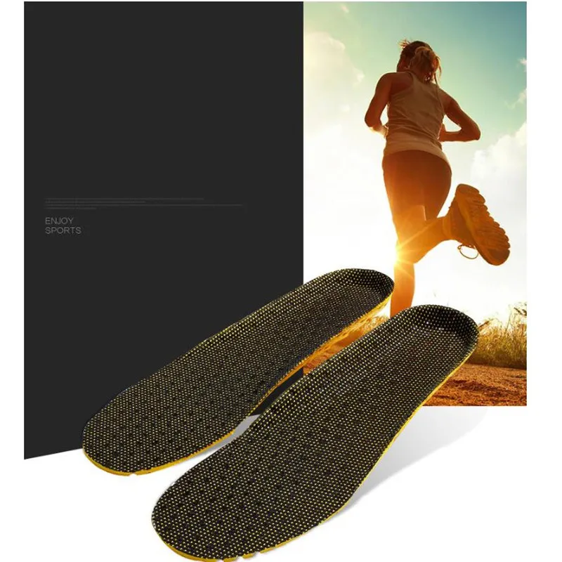 Летние спортивные стельки для обуви сетчатые Дышащие ног студенческие военные