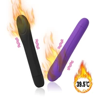 18cm stick wand vibrators for women heated dildos anal plug vaginal balls clitoris stimulation sex toys adults products erotic