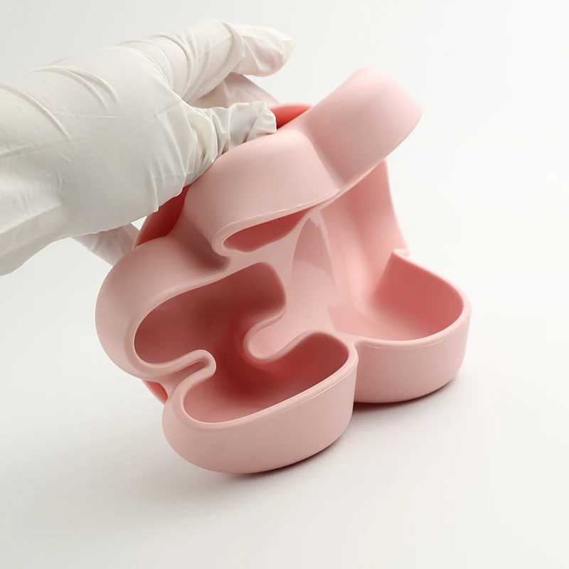 Силиконовые тарелки для кормления новорожденных присоска детского питания