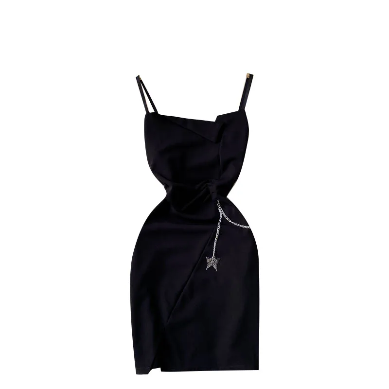 

Summer Elegant Off Shoulder Halter Short Bodycon Dress Women's Split Irregular Sexy Club Party Mini Pencil Dresse Mujer Sundress
