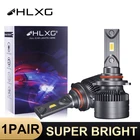 HLXG 14000LM 12V 60 Вт авто фары для помощи при парковке светодиодный дальнего Canbus светодиодный H8 H9 H11 9005 HB3 9006 HB4 H7 светодиодный luces светодиодный h4 лампы