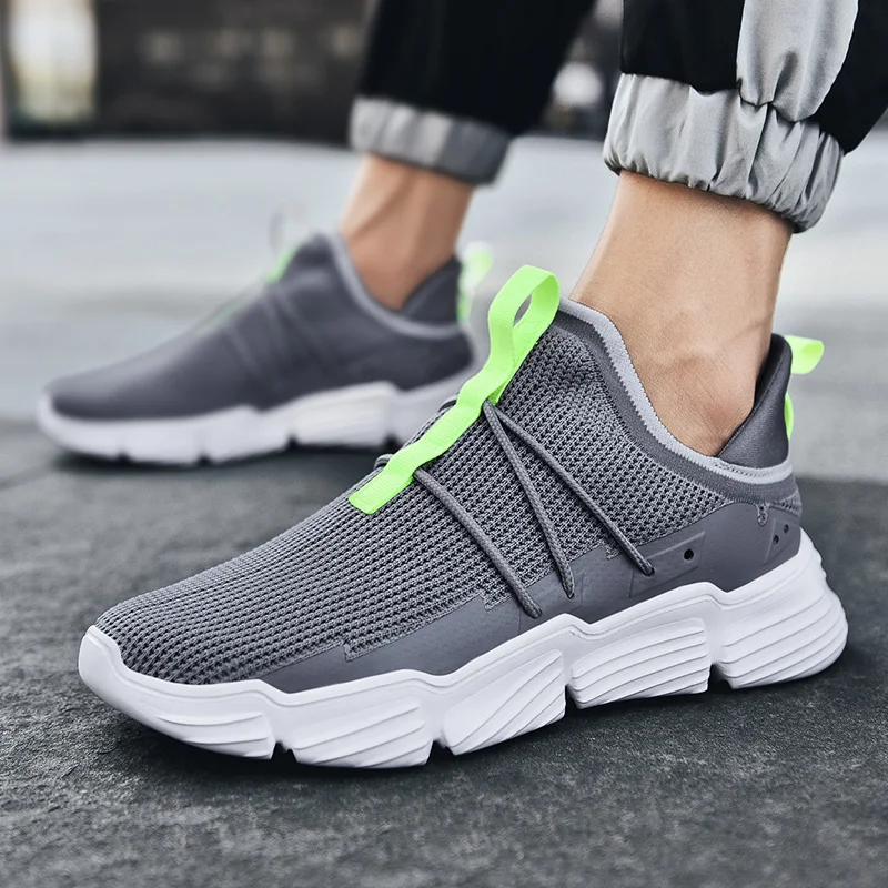 

large size summer lightweight Men's sneakers Man sport shoes sports for men running shoes men comfort jogging shoes men X161