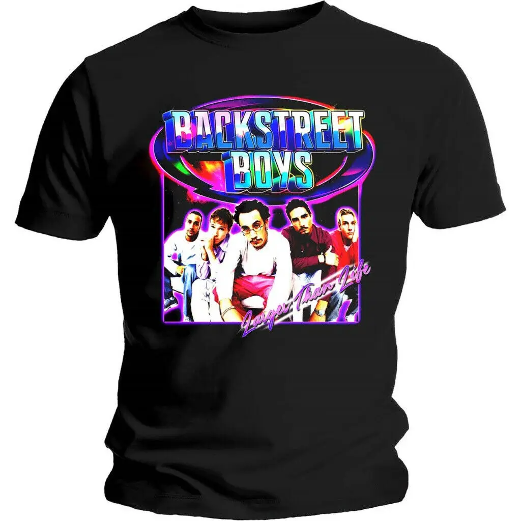 

Backstreet Boys 'Larger Than Life' (Black) T-Shirt - NEW & OFFICIAL!