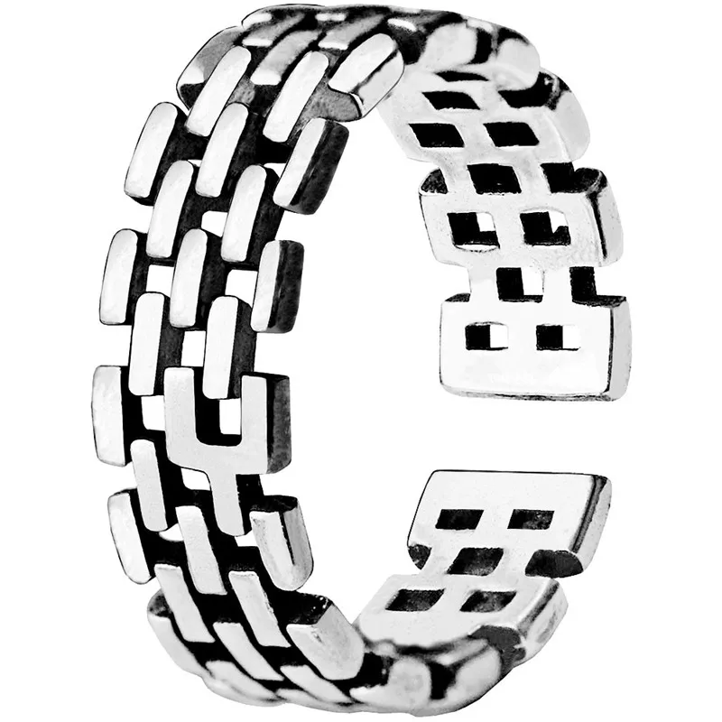 Great Wall звено цепочки в виде кольца укладки открытые на палец широкие полосы