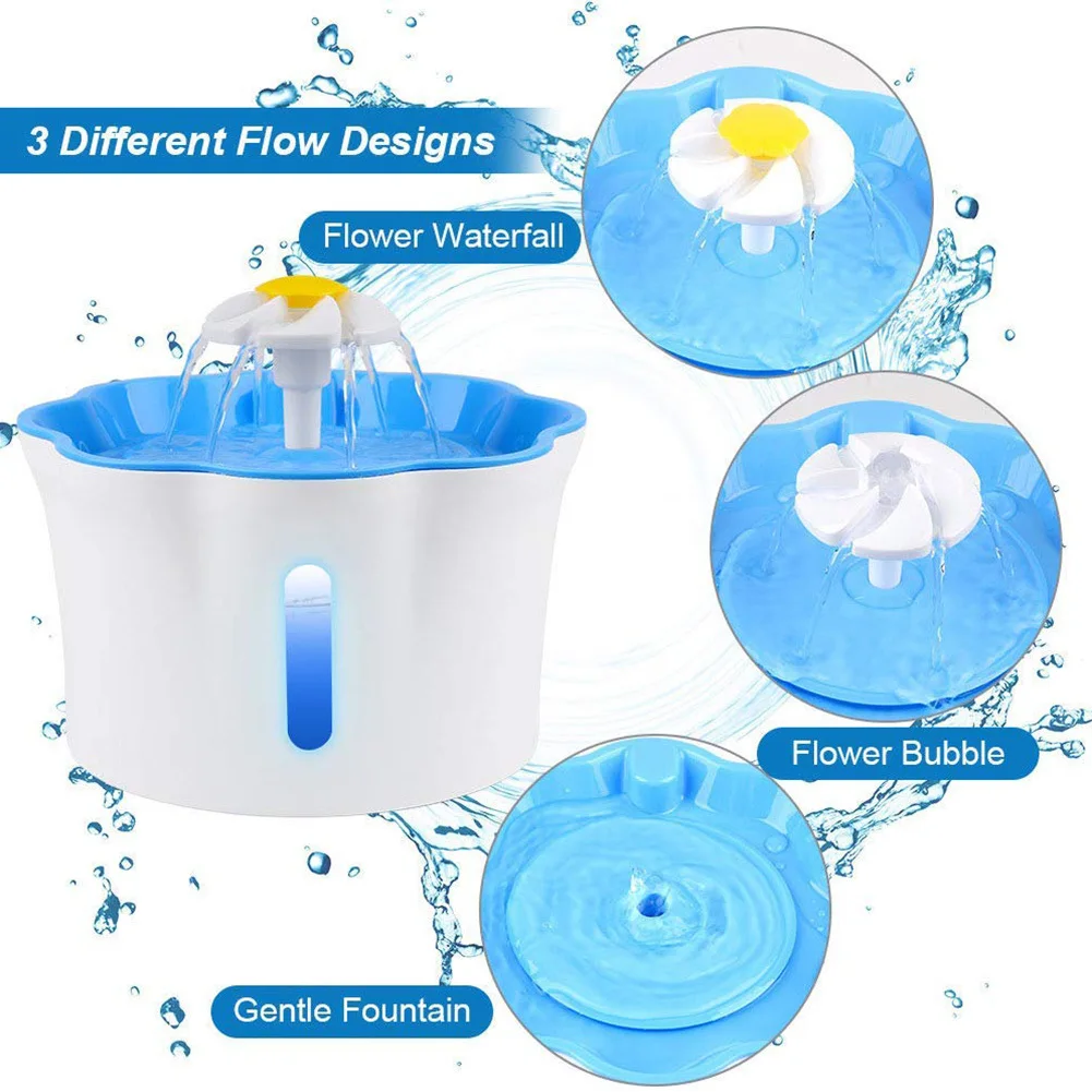 Автоматическая поилка для домашних животных кошачий фонтан л с окном просмотра