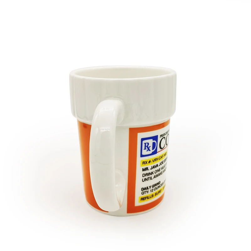 Креативная Медицинская бутылка керамическая кофейная чашка чайная кружка