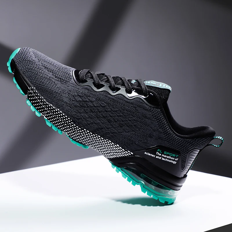 

Men's shoes spring and autumn air cushion sports leisure running 2021 new mesh shoes Korean version trend all-match shoes men