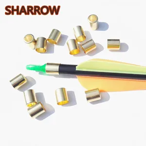 2050 шт. взрывозащищенное алюминиевое защитное кольцо, хвостовик 8 мм, внешний диаметр, внутренний диаметр 6 мм, аксессуары для стрел, кольцо вала