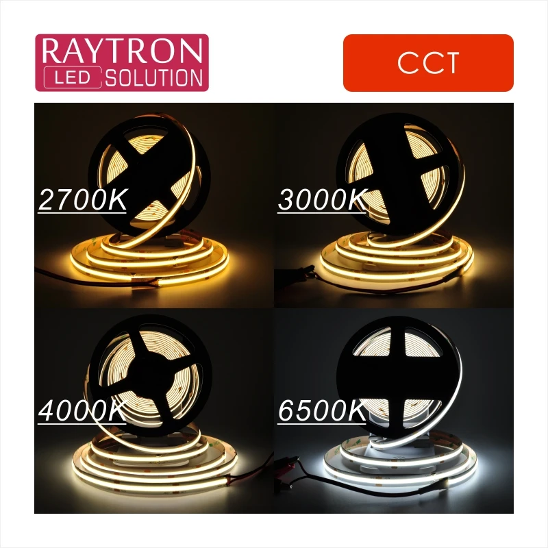 Ультратонкое естественное освещение CRI 90 постоянного Напряжение 5 м в рулонах/24V 15