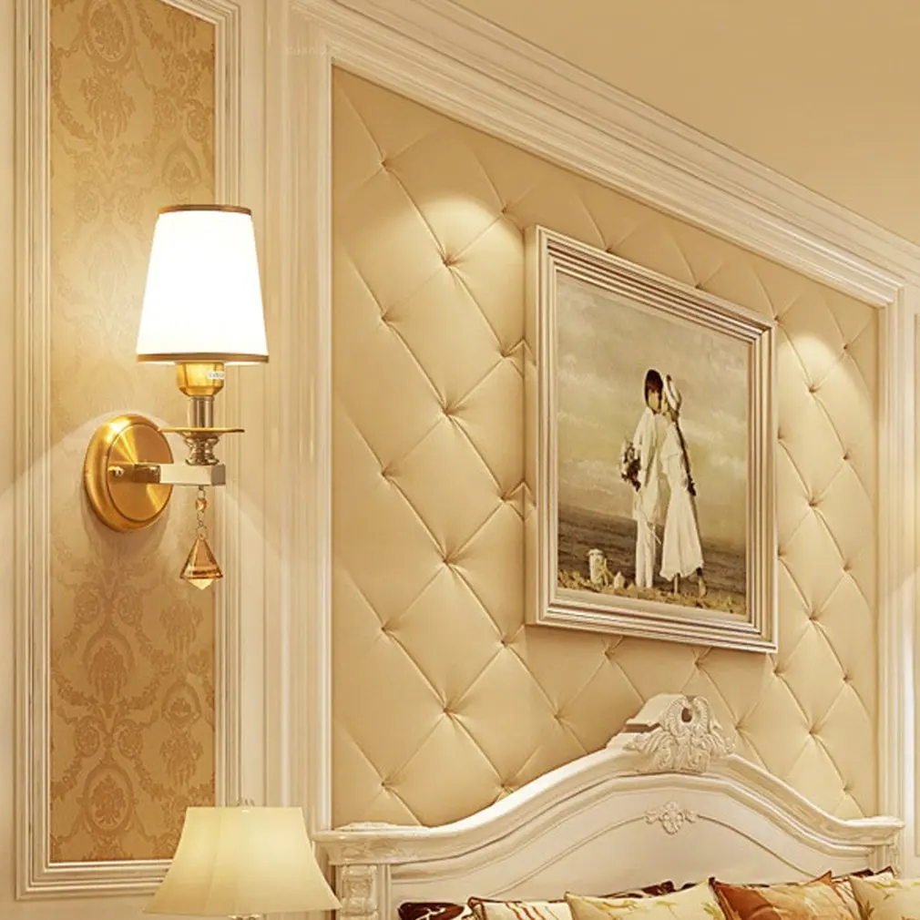 

Modern Minimalist Led Crystal Wall Light Lamp For Bedroom Living Room TV Background Wall Home Decoration B010