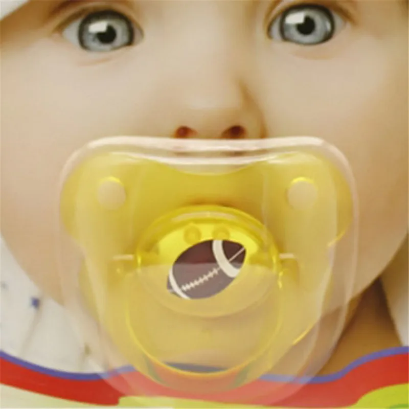 

1pc Silicone Funny Baby Care Pacifier Dummy Nipple Teethers Toddler Pacy Orthodontic Teat Infant Baby Christmas Gift