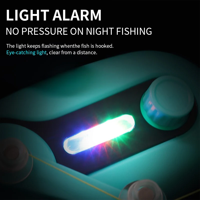 Электронный звуковой сигнал на удочку с громким сигналом сирены днем и ночью светодиодный светильник|bell