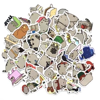 100pcspack cute fat cat decoration stickers diy paper sticker scrapbooking for diary album label sticker diary travel sticker