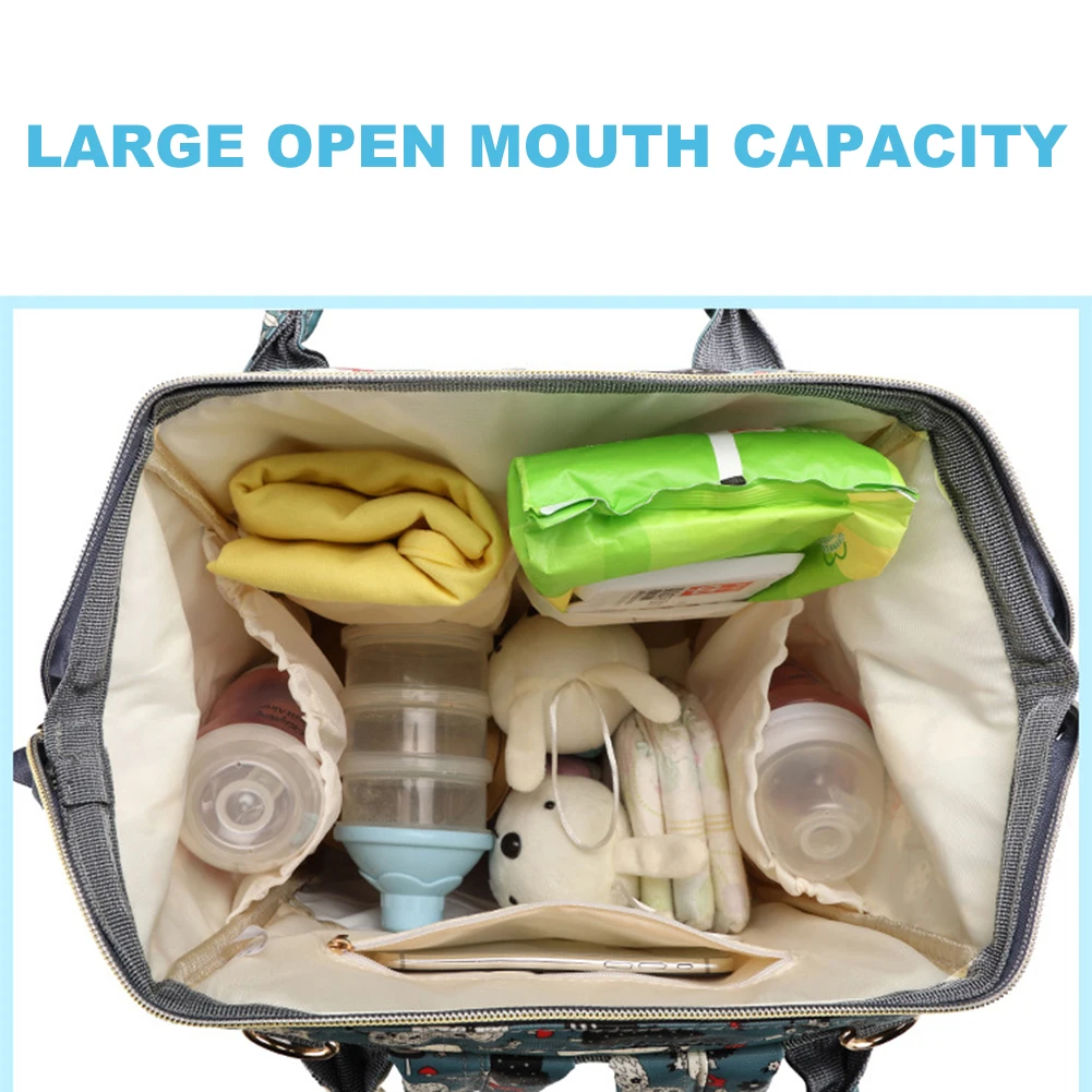 

LEQUEEN Maternal and Child Bag Leisure Mommy Bag Multifunctional Large Capacity Backpack Fashion Portable Maternal and Child Bag