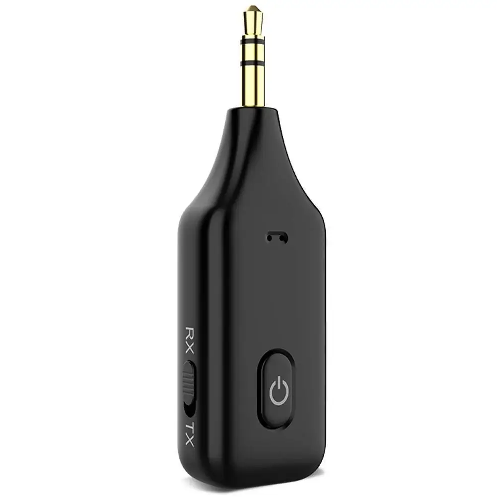 

3.5mm Aux Bluetooth 5.0 Receiver Transmitter 2 IN 1 Wireless Stereo Audio Adapter Handsfree Call for Car Speaker PC TV Headphone