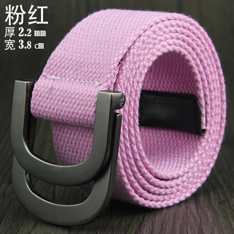Универсальный тканевый ремень унисекс вязаный Повседневный для брюк (11 цветов 110